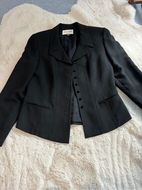 Albert Nipon Black Tailored Women's Blazer
